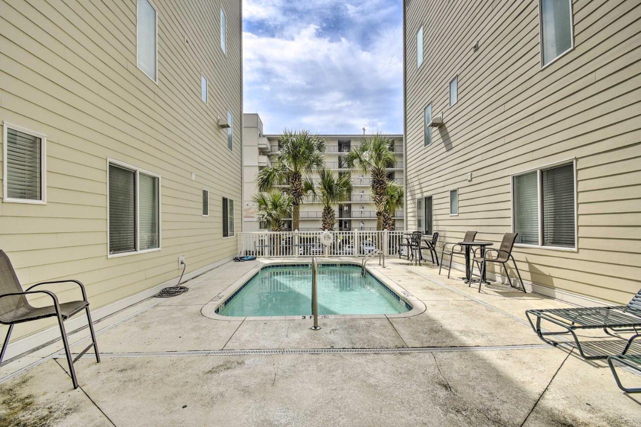 Roomy North Myrtle Beach Condo, Walk To Beach Esterno foto