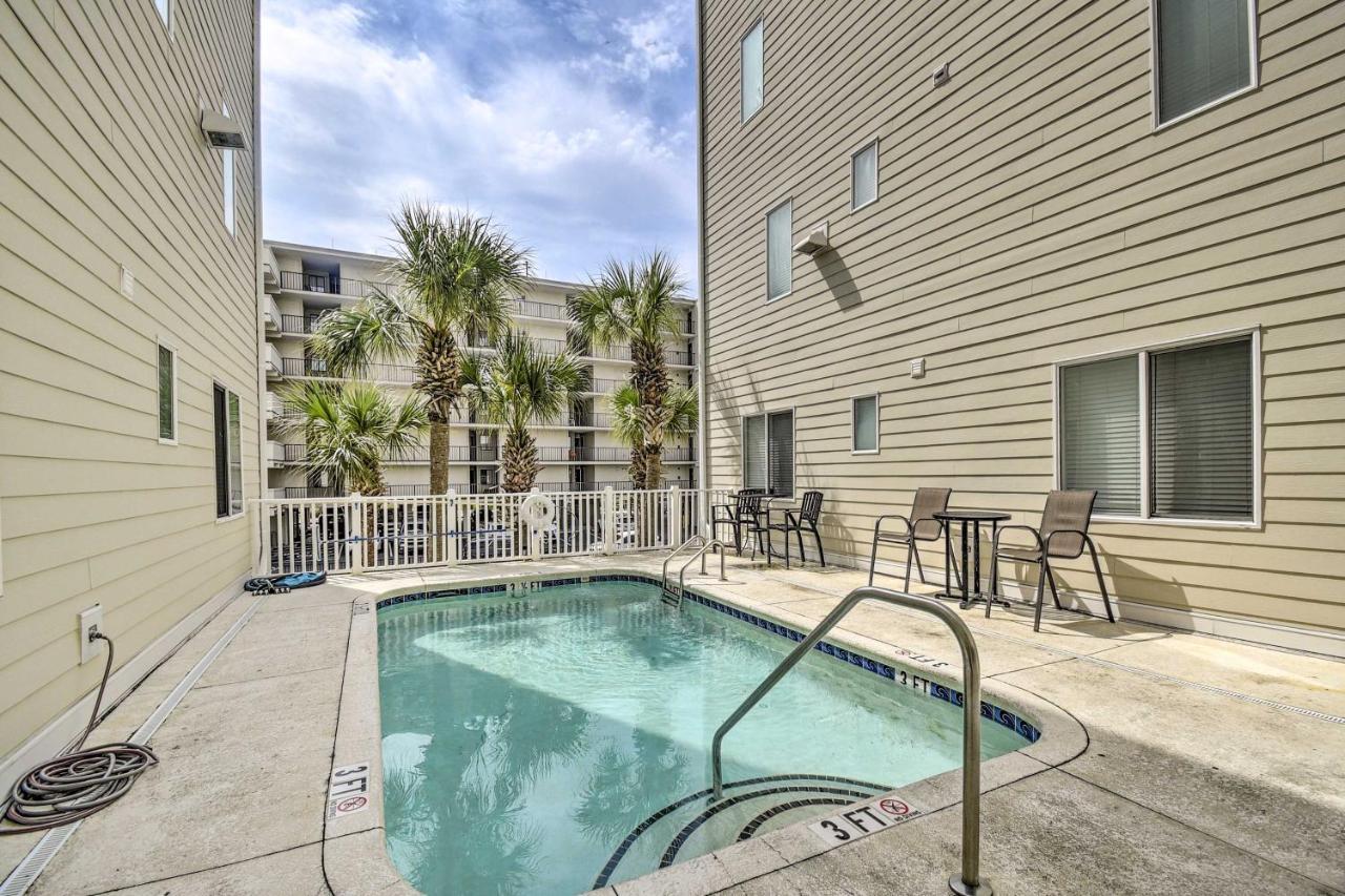 Roomy North Myrtle Beach Condo, Walk To Beach Esterno foto